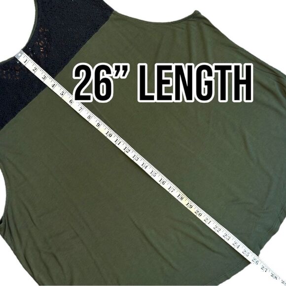 Old Navy Green Sleeveless Boxy Tank Top Sz XXL - Picture 7 of 9